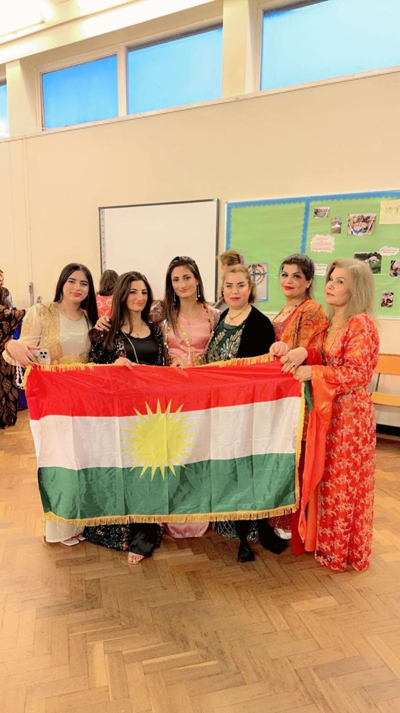 Members of the Kurdish and Arabic Ladies Group